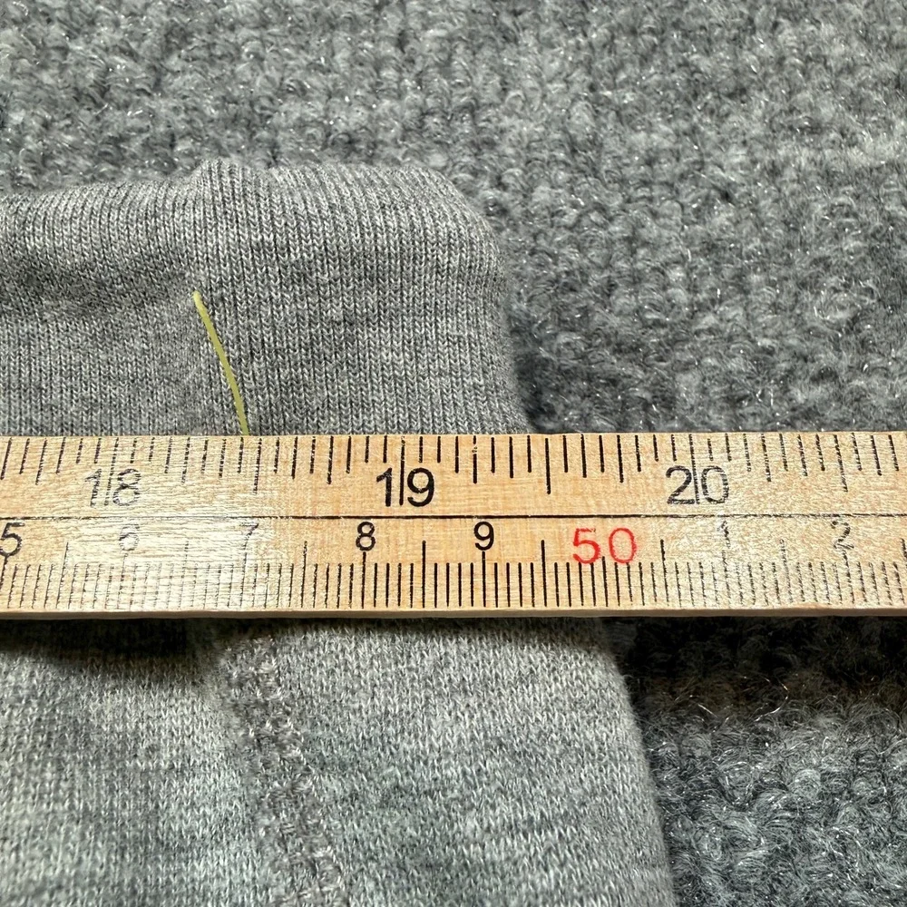 J.Crew Sweatpants Men Large‎ Gray Authentic Fleece Drawstring Tapered Leg Jogger